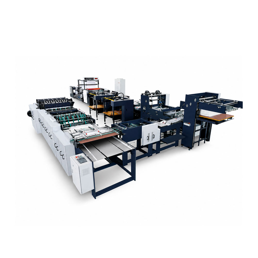 HX1080GF High Speed Web Fed Flexo 3 in 1 Saddle Stitching Production Line