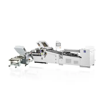 CP RB Hochgeschwindigkeits-Taschenfalzmaschine mit Rundstapelanleger