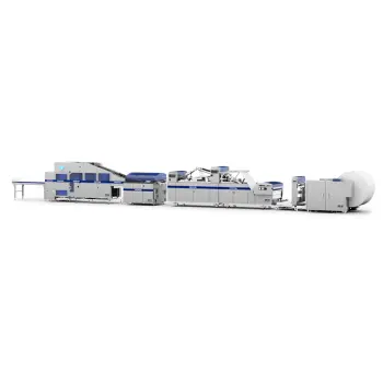HDP1100 Breitformat-Digitalfinishing-Linie von der Rolle zum Buchblock