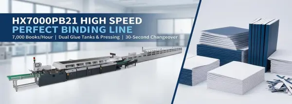 How a Perfect Binding Line Handles High Volume Test Paper Production