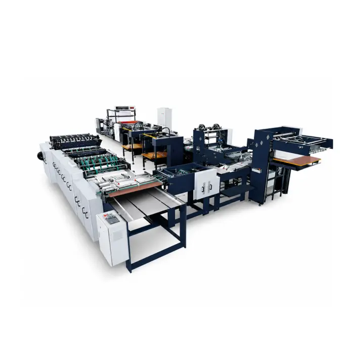 HX1080GF High Speed Web Fed Flexo 3 in 1 Saddle Stitching Production Line